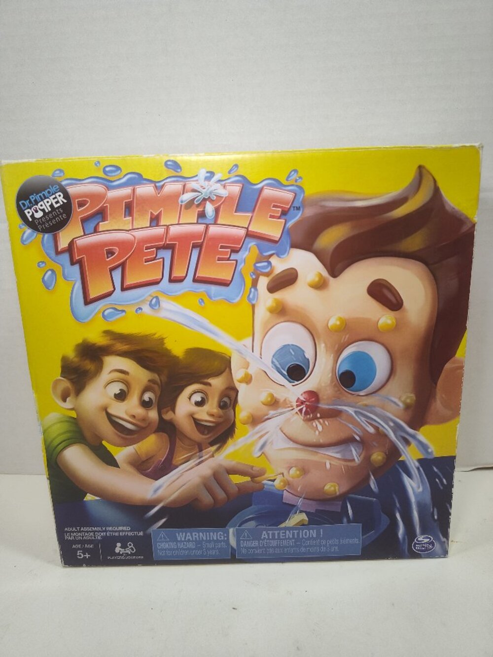 Pimple Pete Dr Pimple Popper Game Spin Master 6045812 Complete w/ Box